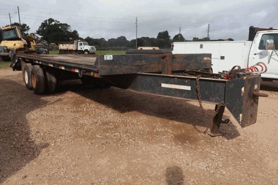 1996 24' Pintle Hitch Deck Over Trailer