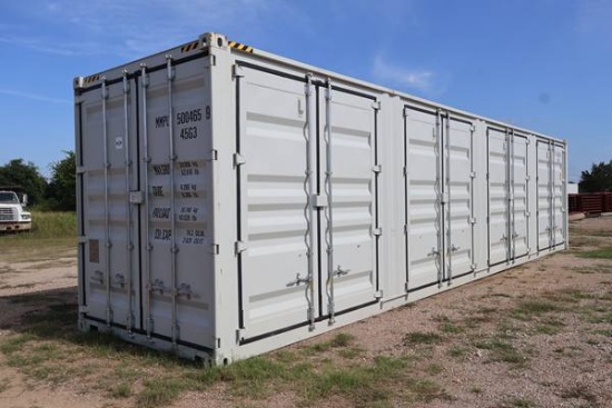40' HIGH CUBE MULTI DOOR ONE TRIP CONTAINER