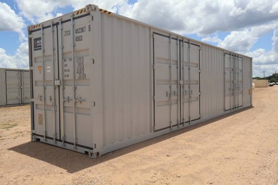 40' 1 TRIP HIGH CUBE MULTI DOOR SHIPPING CONTAINER
