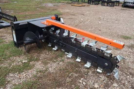 QUICK ATTACH SKID STEER WOLVERINE TRENCHER 48"