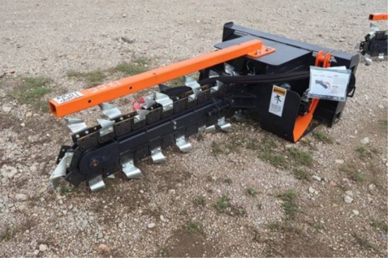 QUICK ATTACH SKID STEER WOLVERINE TRENCHER 48"