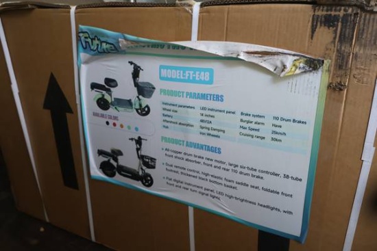 ELECTRIC BIKE - UNASSEMBLED IN BOX