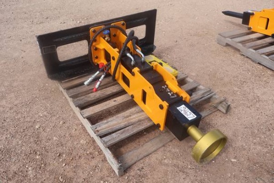 CAPTOK QT SKID STEER POST DRIVER W/8' CAP