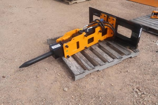 Captok Qt Skid Steer Rock/Concrete Hammer