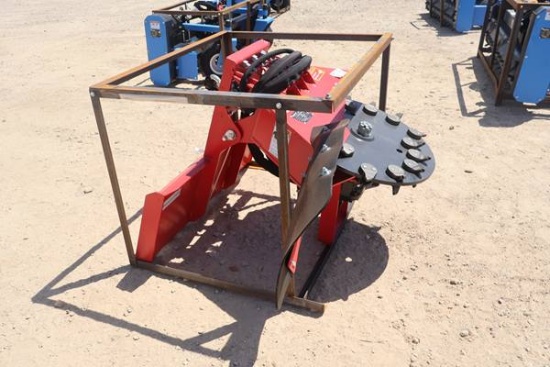 SKID STEER TRANSVERSE STUMP GRINDER