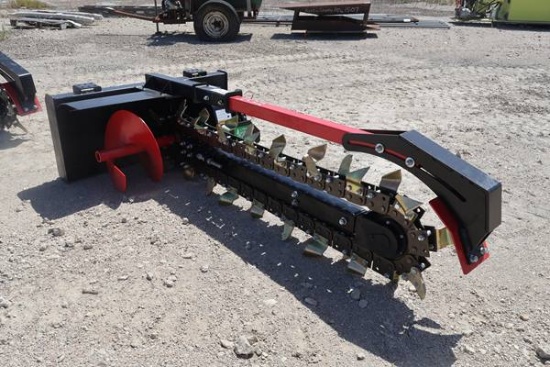 QT SKID STEER 72" TRENCHER MODEL RMT48