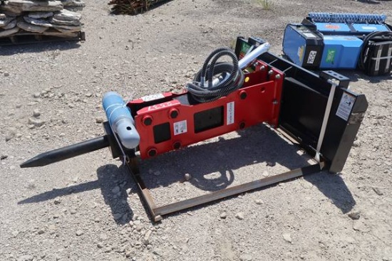 Qt Skid Steer Rock Breaker Model Rmh680
