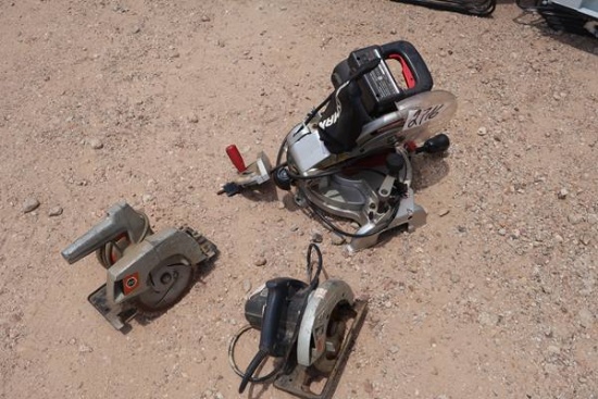 CRAFTSMAN CHOP SAW, SKIL SAW, BLACK & DECKER SAW