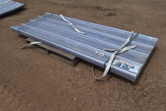 30- 35" X 8' POLYCARBONATE ROOF PANELS .8MM