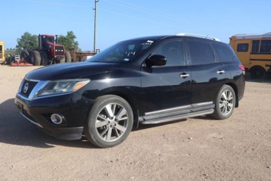 2014 NISSAN PATHFINDER PLATINUM FWD
