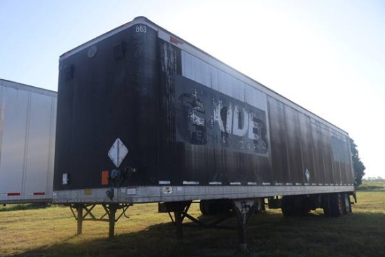 1998 48' Great Dane Box Van Trailer