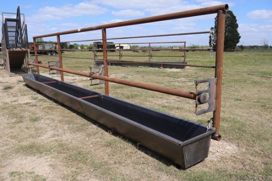 24' FREE STANDING FEED BUNK