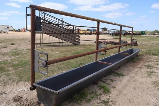 24' FREE STANDING FEED BUNK