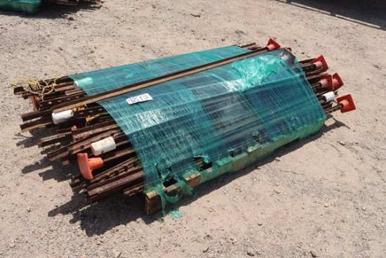 BUNDLE OF 5' T-POSTS (100) PER BUNDLE
