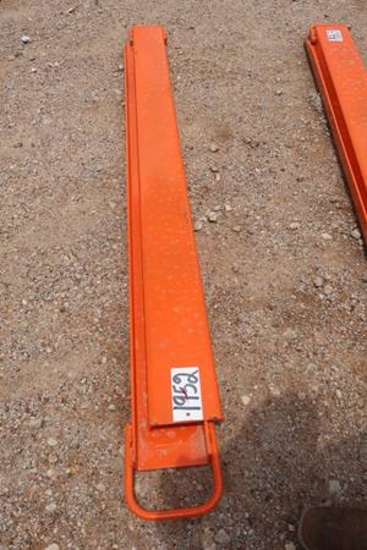 PALLET FORK EXTENSIONS 6'6"x5"