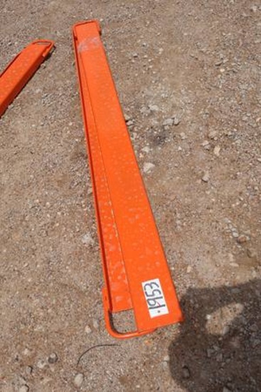 PALLET FORK EXTENSIONS 6'6"x5"
