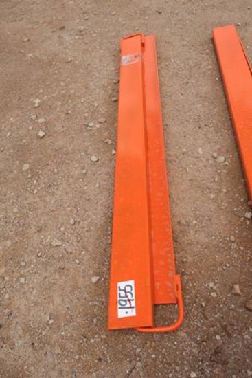 PALLET FORK EXTENSIONS 6'6"x5"