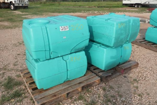 4-60 GAL POLY WATER TANK W/NO LID