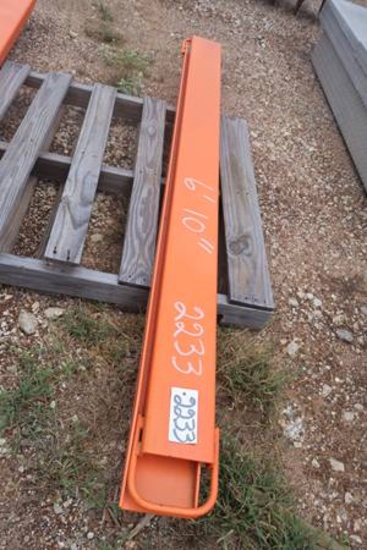 6' X 10" FORK EXTENSIONS