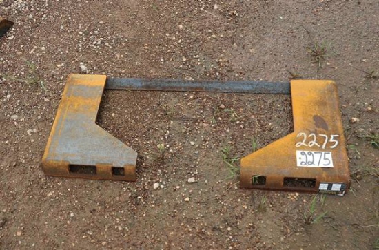 Skid Steer Weldable Plate