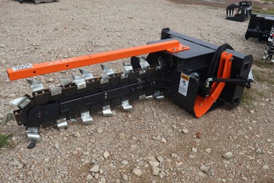 QUICK ATTACH SKID STEER WOLVERINE TRENCHER 48"