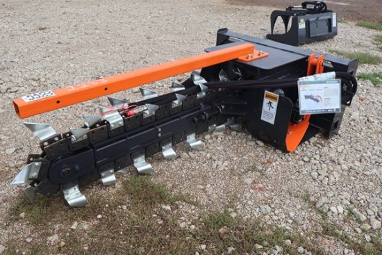 QUICK ATTACH SKID STEER WOLVERINE TRENCHER 48"