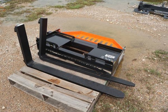QUICK ATTACH WOLVERINE SKID STEER PALLET FORKS