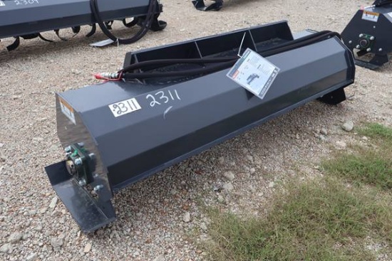 QUICK ATTACH WOLVERINE 72" TILLER FOR SKID STEER