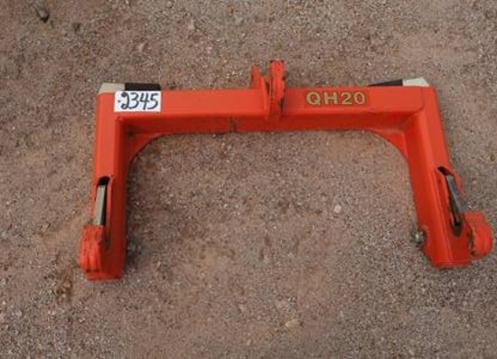LAND PRIDE QH20 3PT QUICK ATTACHQUICK HITCH