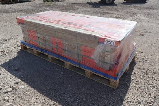 40' 6 SECTION HEAVY DUTY METAL STORAGE SHELVES