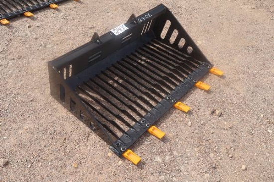 CAPTOK QT MINI 44" SKID STEER ROCK BUCKET