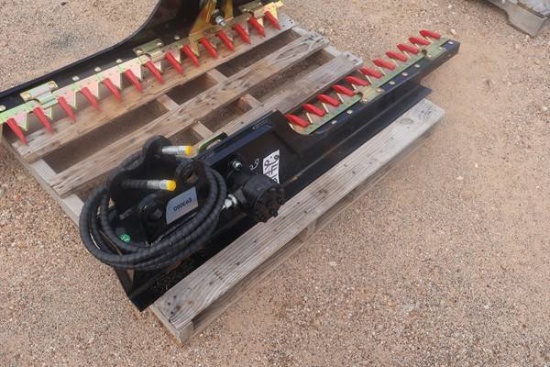 5' MINI EXCAVATOR HEDGE CUTTER