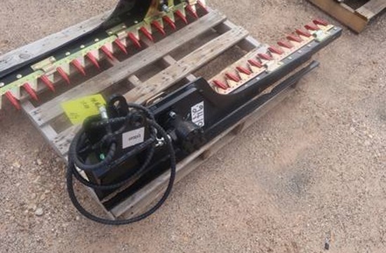 5' MINI EXCAVATOR HEDGE CUTTER