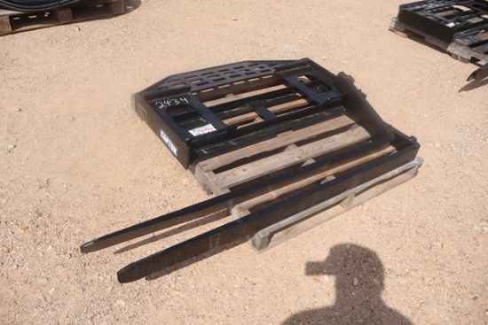 Captok Qt Skid Steer Forks Model Phc