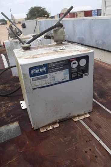 50 GALLON DIESEL FUEL TANK W/HAND PUMP