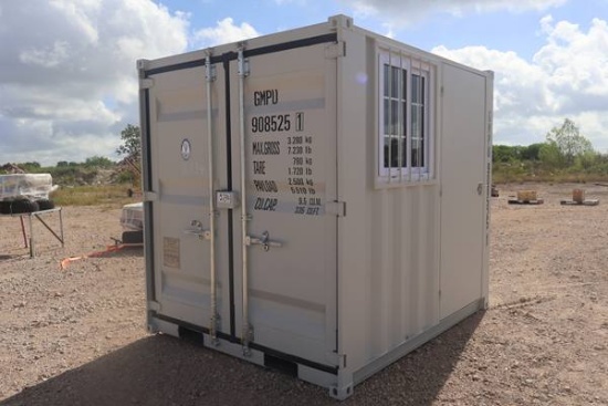 8' X 80" STORAGE CONTAINER