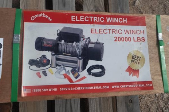 GREATBEAR 2000 LB ELECTRIC WINCH