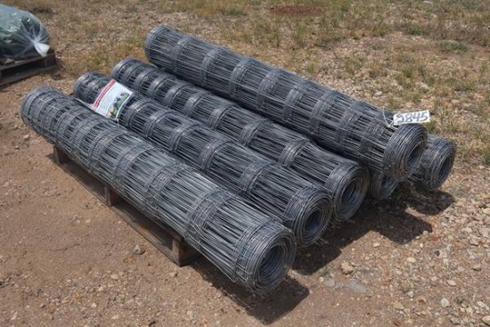 6 PANELS HOT DIP GALVANIZED FIELD FENCE
