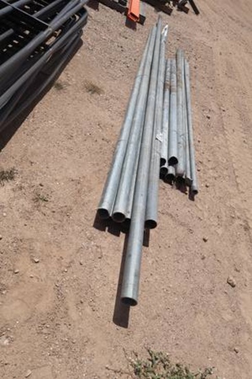 METAL PIPE -VARIOUS LENGTH S AND SIZES