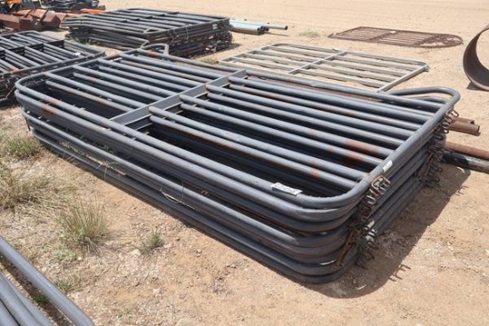 12- 10' COUNTY LINE 6 RAIL CORRAL PANELS