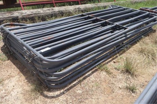 10- 12' COUNTY LINE 6 RAIL CORRAL PANELS