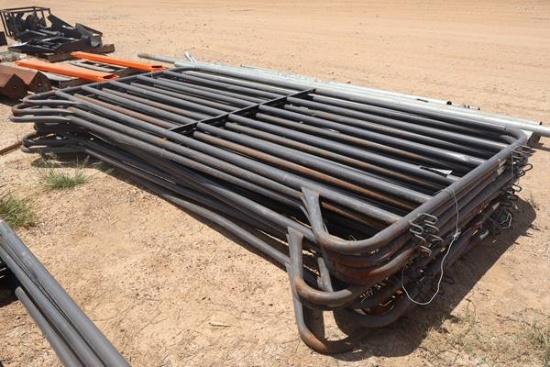 10- 10' COUNTY LINE 6 RAIL CORRAL PANELS