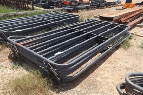 8- 10' COUNTY LINE 6 RAIL CORRAL PANELS