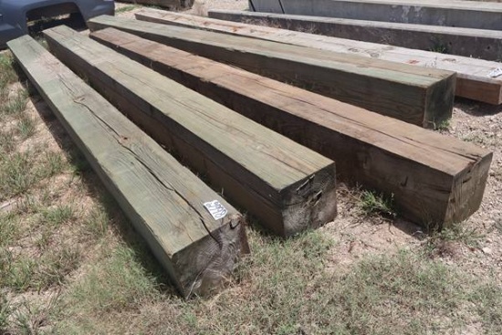 3- 1' X 1' X 18' WOOD BEAM 1- 1' X 1' 16' WOODBEAM