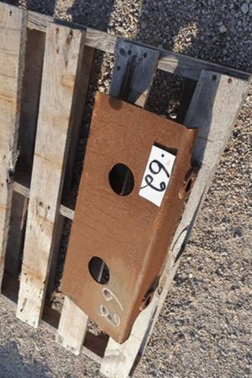 MINI SKID STEER QUICK ATTACH WELDABLE PLATE
