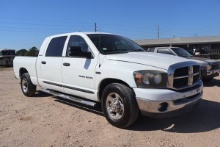 2007 DODGE RAM 1500 CREW CAB PICKUP TRUCK