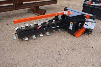 Wolverine Quick Attach 48" Trencher For Skid Steer