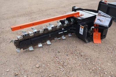 Wolverine Quick Attach 48" Trencher For Skid Steer
