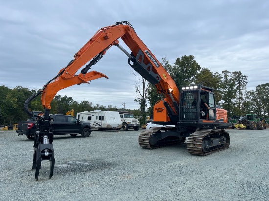 Doosan DDX225 LL High Cab Track Log Loader  with