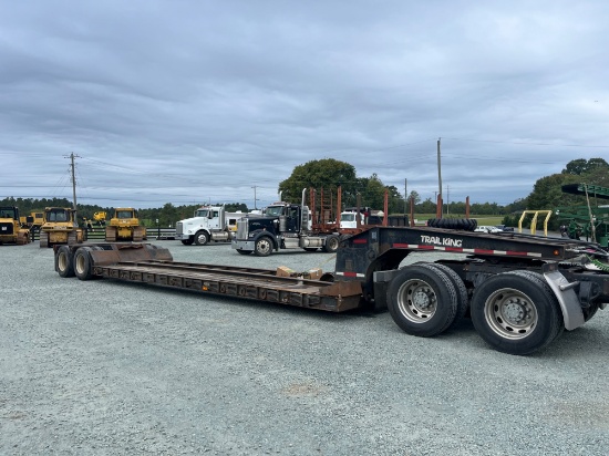 1984 Trail King SHR-34 Lowboy Trailer